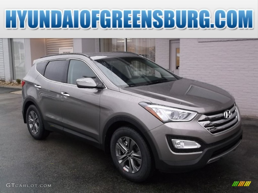 2015 Santa Fe Sport 2.4 AWD - Mineral Gray / Gray photo #1