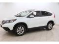 2012 White Diamond Pearl Honda CR-V EX-L 4WD  photo #3