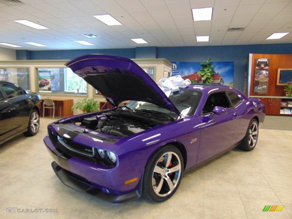 2014 Challenger SRT8 392 - Plum Crazy Pearl Coat / Dark Slate Gray photo #1