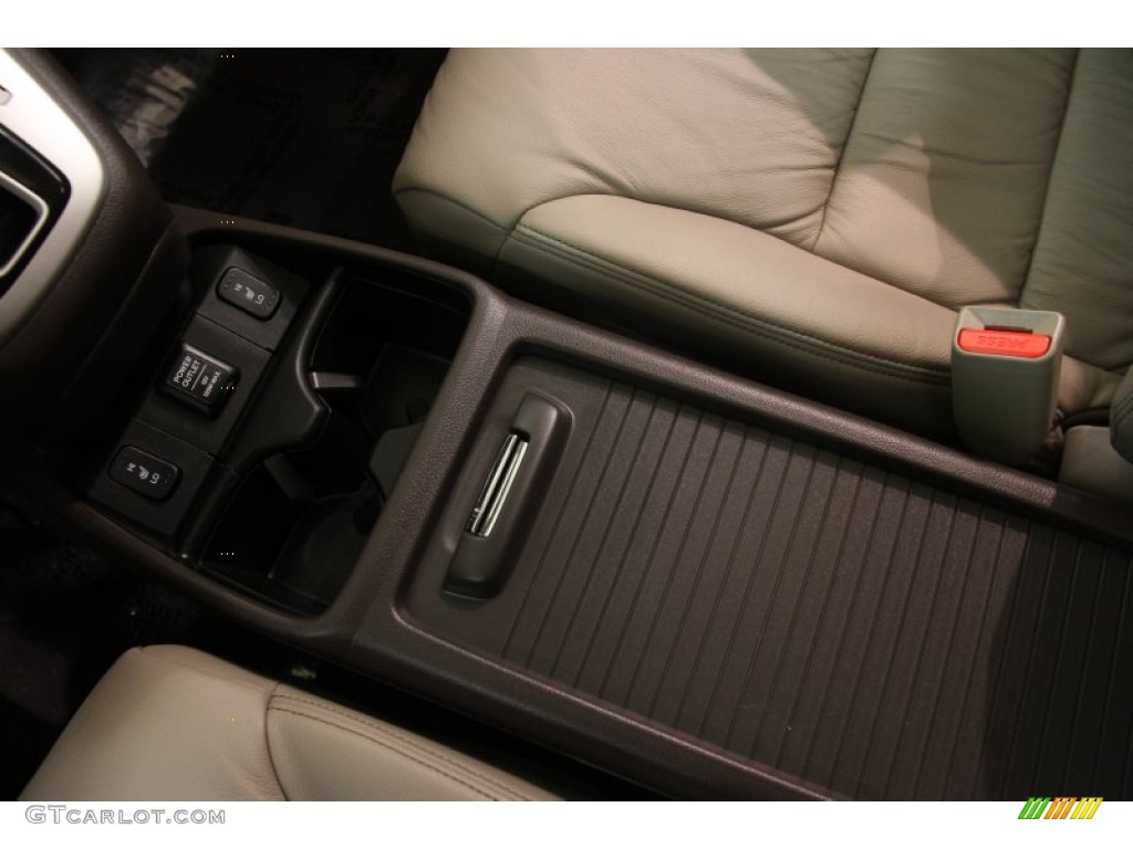 2012 CR-V EX-L 4WD - White Diamond Pearl / Gray photo #14