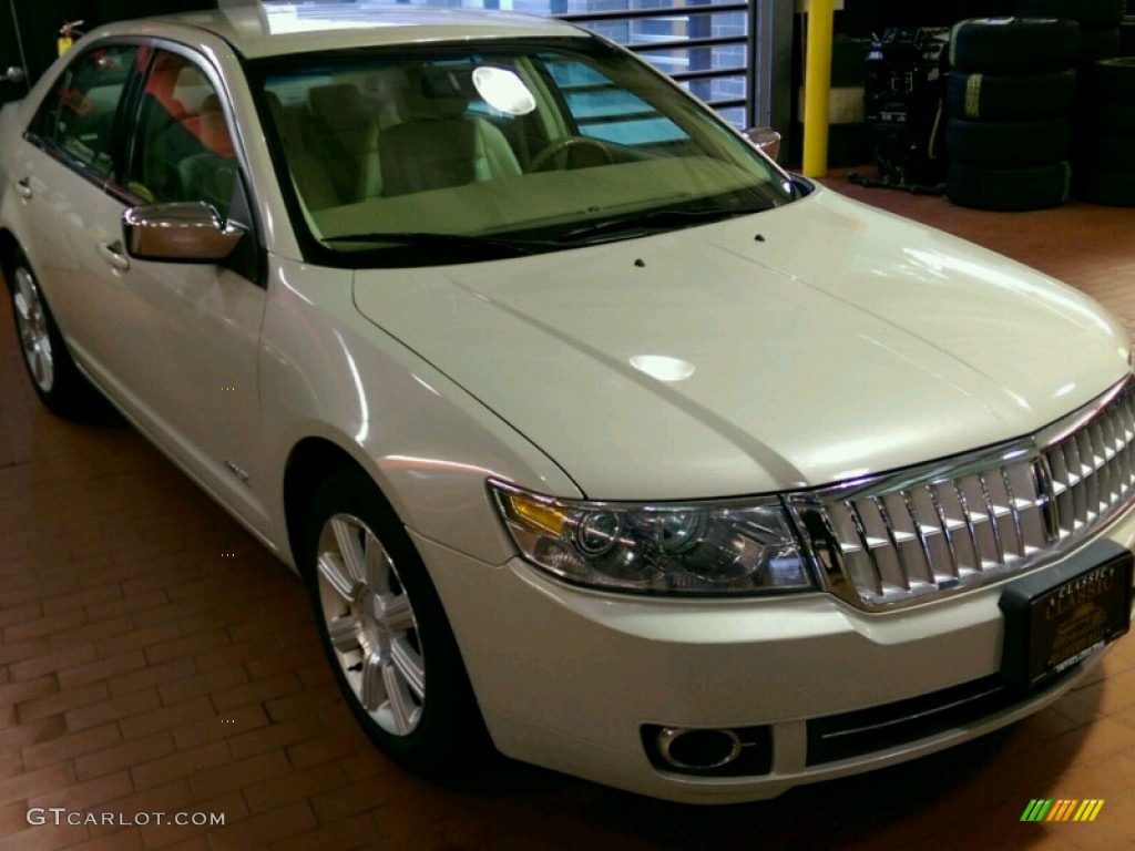 2007 MKZ Sedan - Light Sage Metallic / Sand photo #1