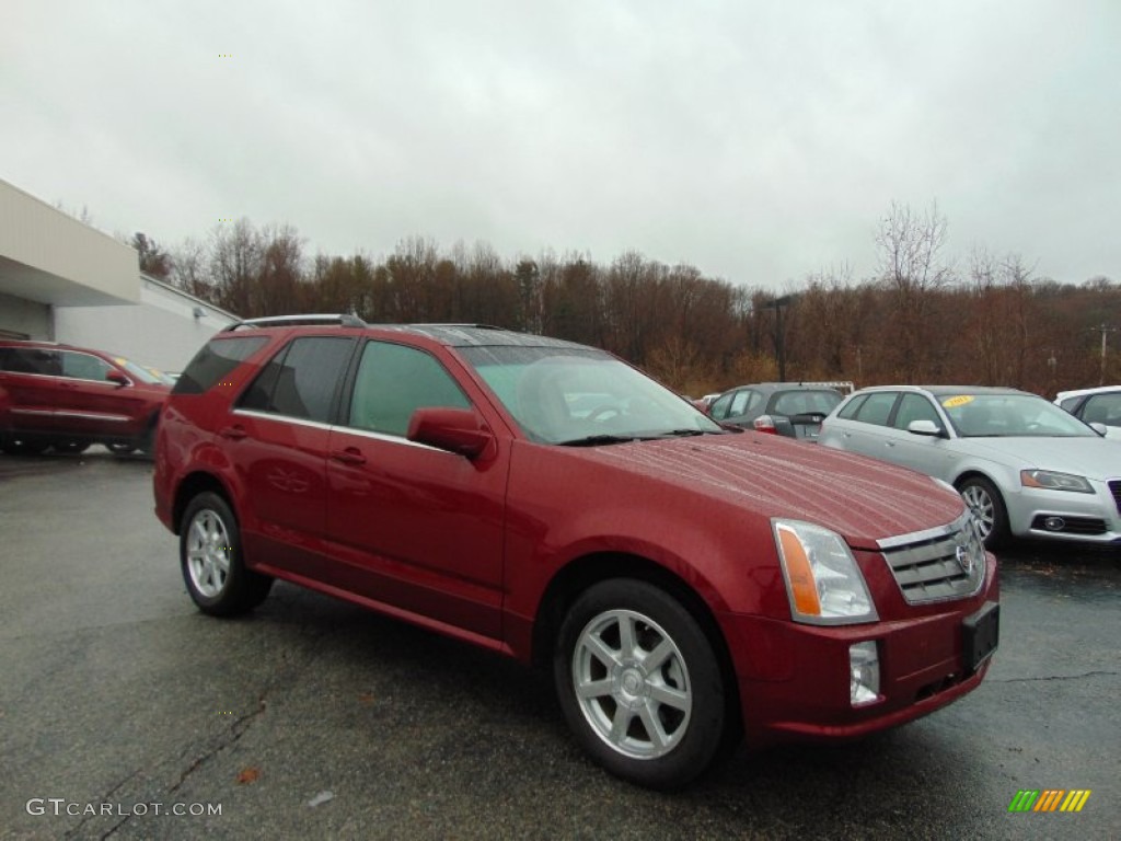2005 SRX V8 - Red Line / Light Neutral photo #1