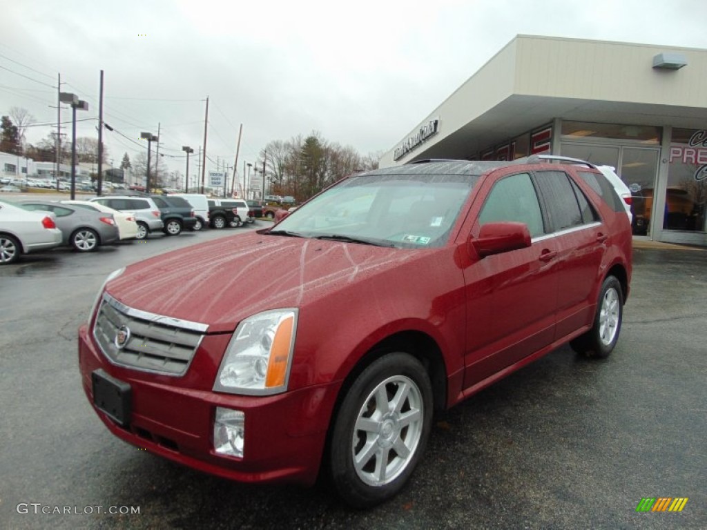 2005 SRX V8 - Red Line / Light Neutral photo #7