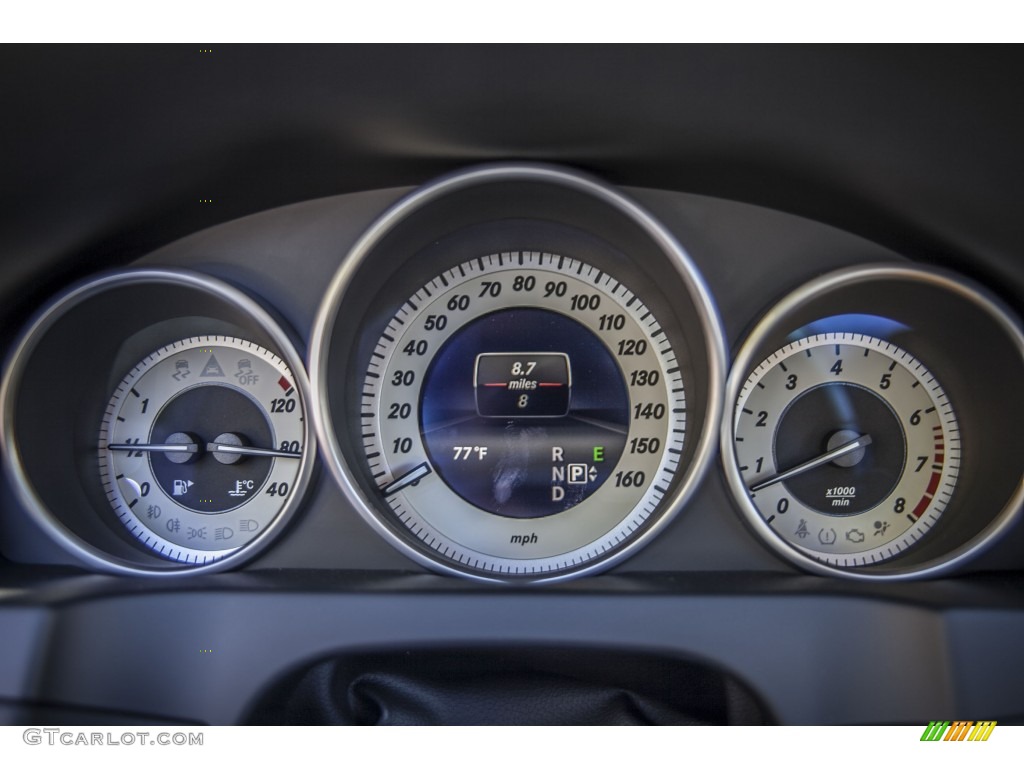 2015 Mercedes-Benz E 400 Coupe Gauges Photo #99807152