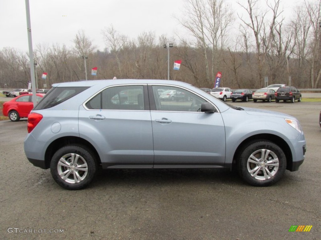2015 Equinox LS AWD - Silver Topaz Metallic / Jet Black photo #8