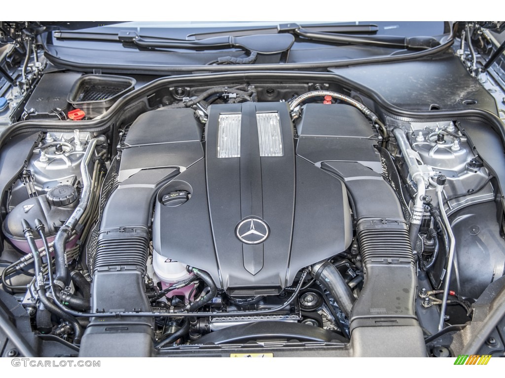 2015 Mercedes-Benz SL 400 Roadster 3.0 Liter biturbo DOHC 24-Valve VVT V6 Engine Photo #99808550
