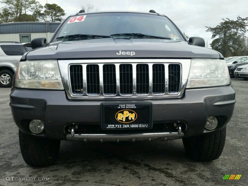 2004 Grand Cherokee Overland 4x4 - Graphite Metallic / Dark Slate Gray photo #5