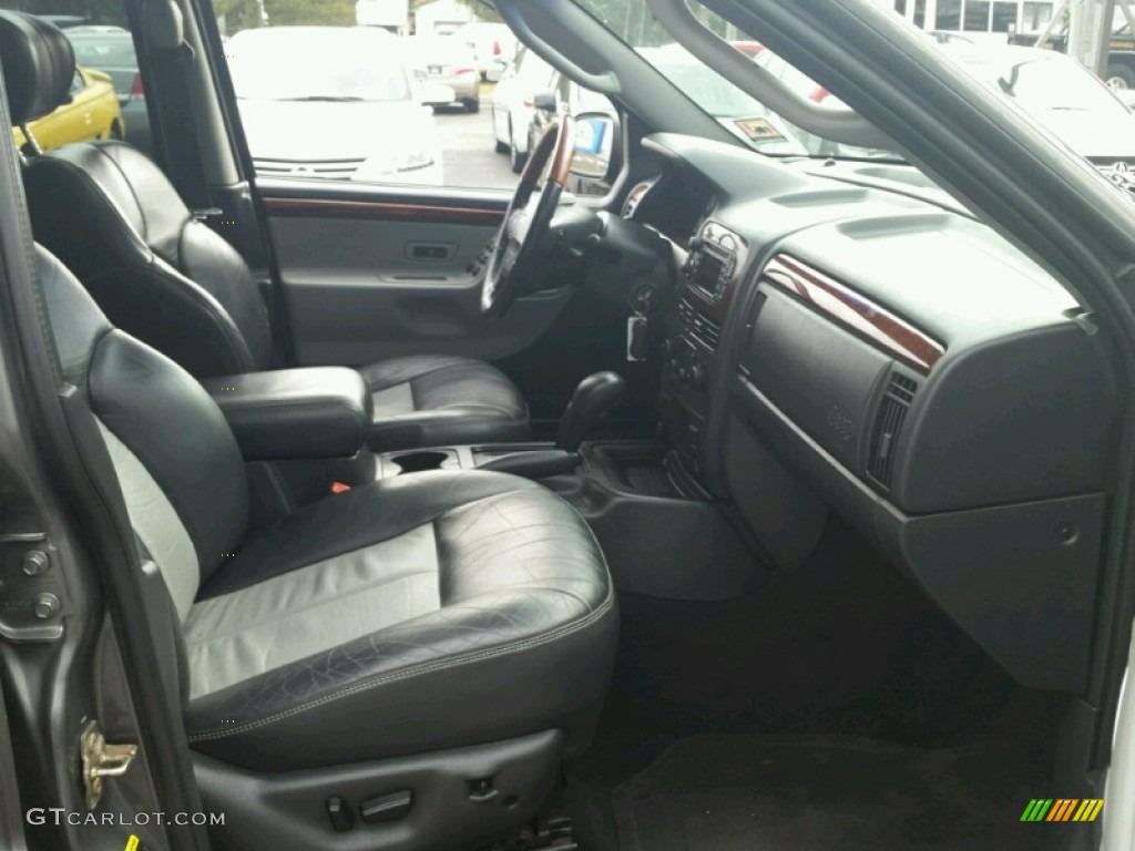 2004 Grand Cherokee Overland 4x4 - Graphite Metallic / Dark Slate Gray photo #12