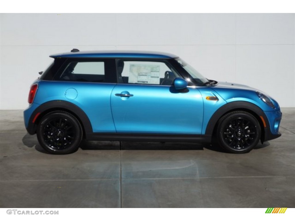 2015 Cooper Hardtop 2 Door - Electric Blue Metallic / Diamond Satellite Gray photo #2