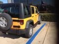 2012 Dozer Yellow Jeep Wrangler Unlimited Sport 4x4  photo #4