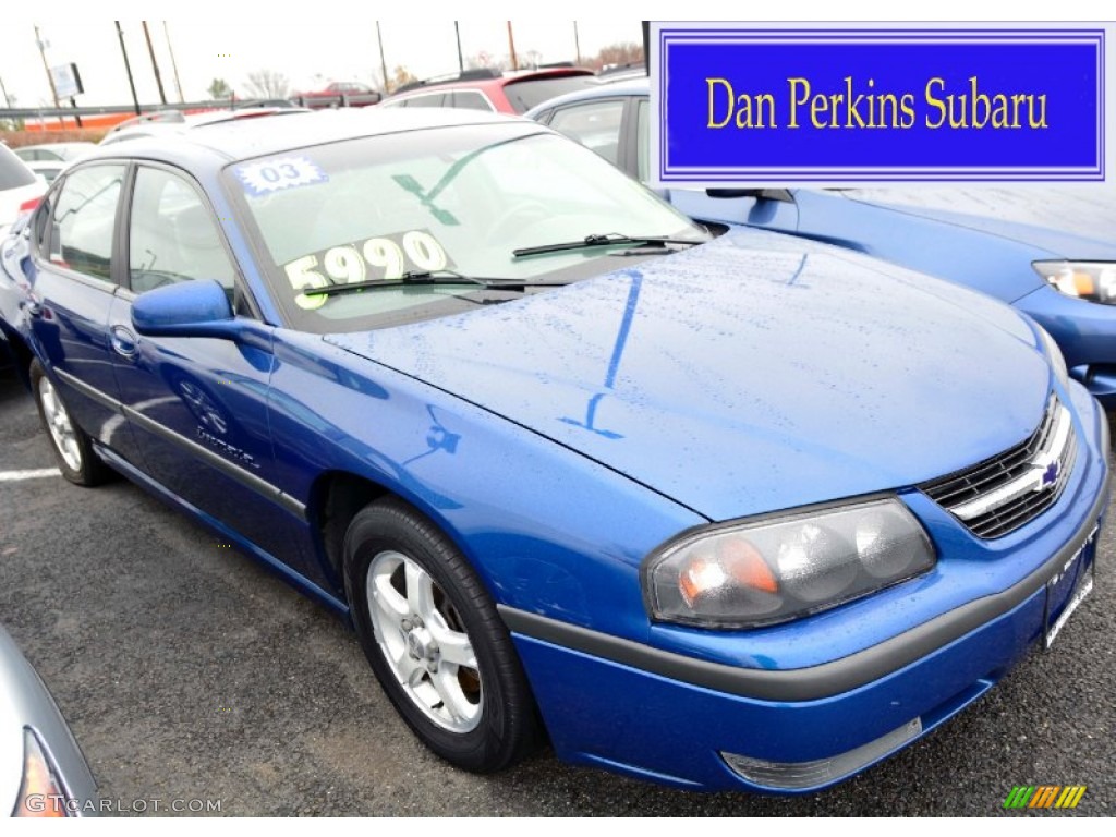 2003 Impala LS - Superior Blue Metallic / Medium Gray photo #1