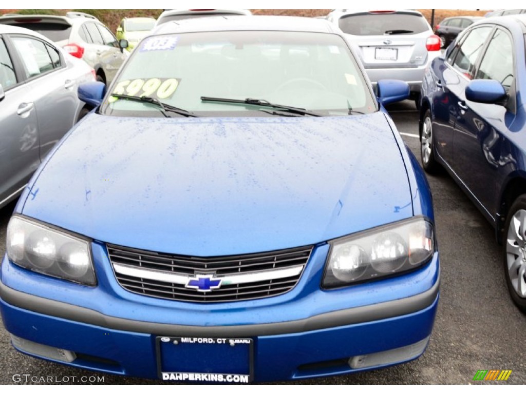 2003 Impala LS - Superior Blue Metallic / Medium Gray photo #2