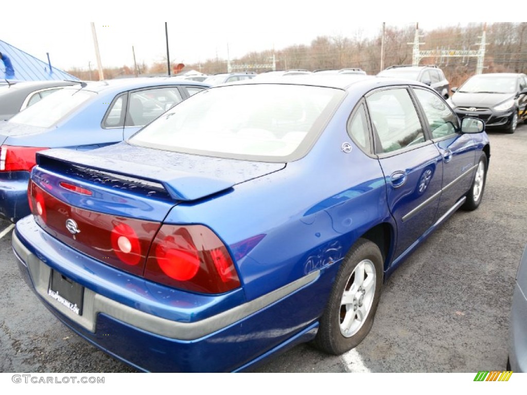 2003 Impala LS - Superior Blue Metallic / Medium Gray photo #4