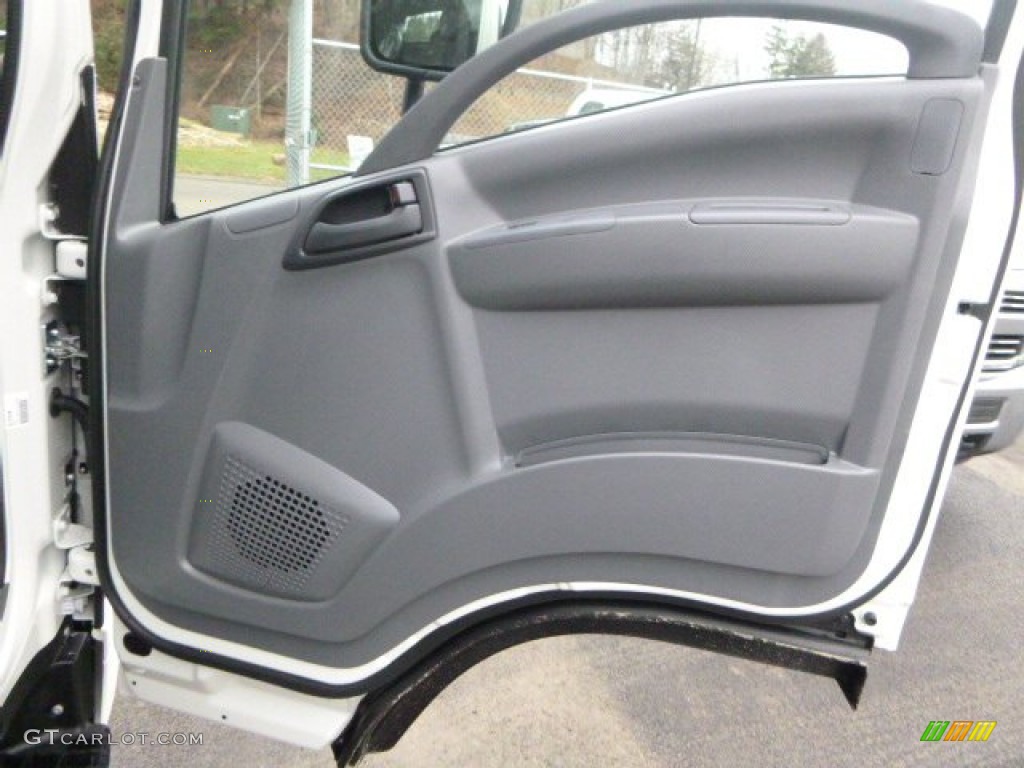 2015 Isuzu N Series Truck NPR-HD Chassis Medium Pewter Door Panel Photo #99811286