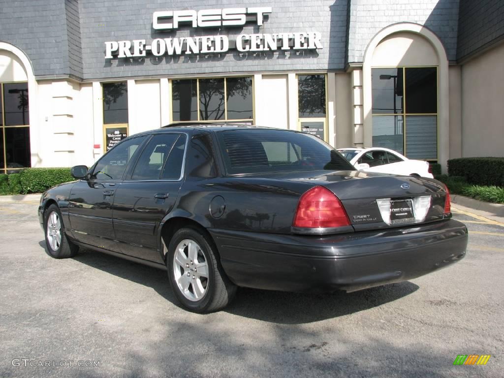 2004 Crown Victoria LX - Midnight Grey Metallic / Dark Charcoal photo #5