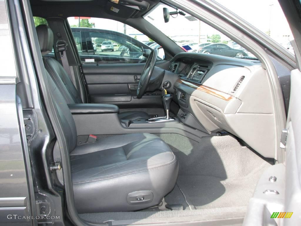 2004 Crown Victoria LX - Midnight Grey Metallic / Dark Charcoal photo #10