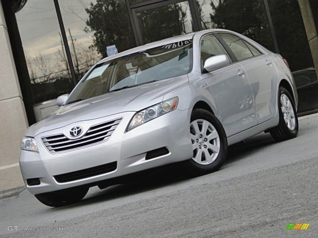 2008 Camry Hybrid - Classic Silver Metallic / Ash photo #1