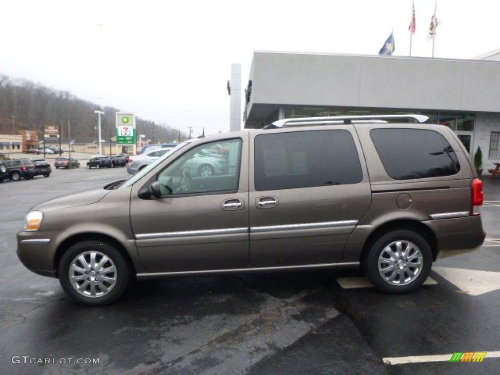 Dark Bronzemist Metallic 2005 Buick Terraza CXL Exterior Photo #99814535
