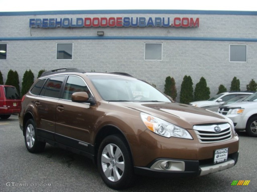 2011 Outback 2.5i Limited Wagon - Caramel Bronze Pearl / Warm Ivory photo #1