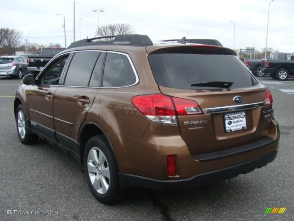 2011 Outback 2.5i Limited Wagon - Caramel Bronze Pearl / Warm Ivory photo #4