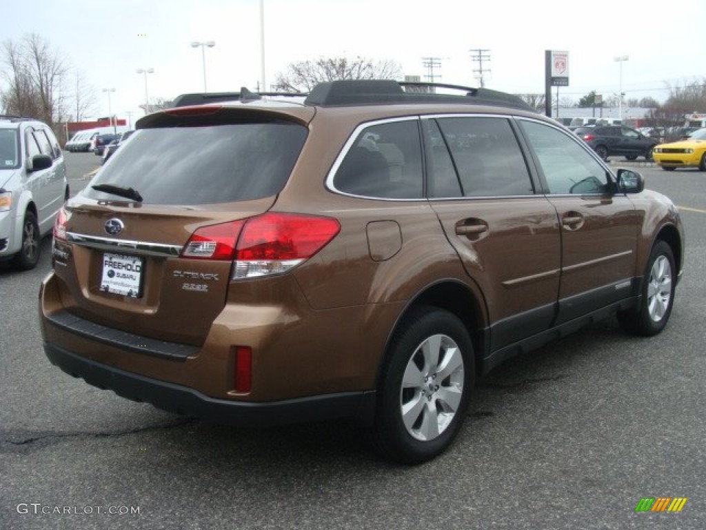 2011 Outback 2.5i Limited Wagon - Caramel Bronze Pearl / Warm Ivory photo #7