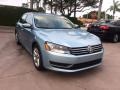 Glacier Blue Metallic 2012 Volkswagen Passat 2.5L SE Exterior