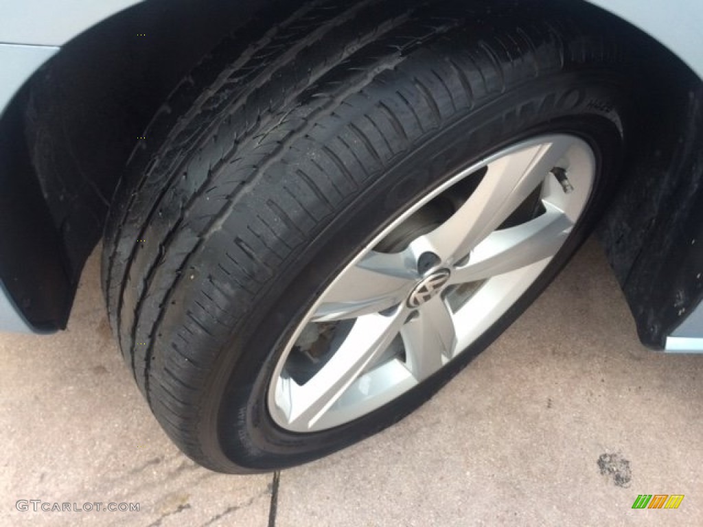 2012 Passat 2.5L SE - Glacier Blue Metallic / Cornsilk Beige photo #13