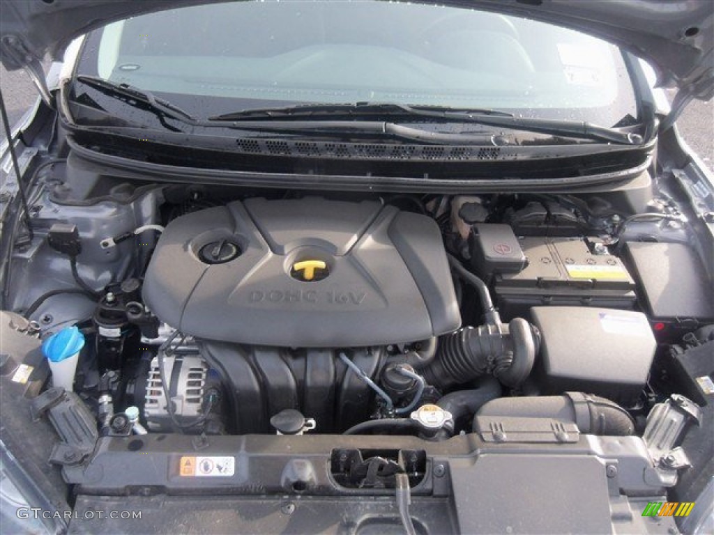 2015 Elantra SE Sedan - Titanium Gray Metallic / Black photo #2