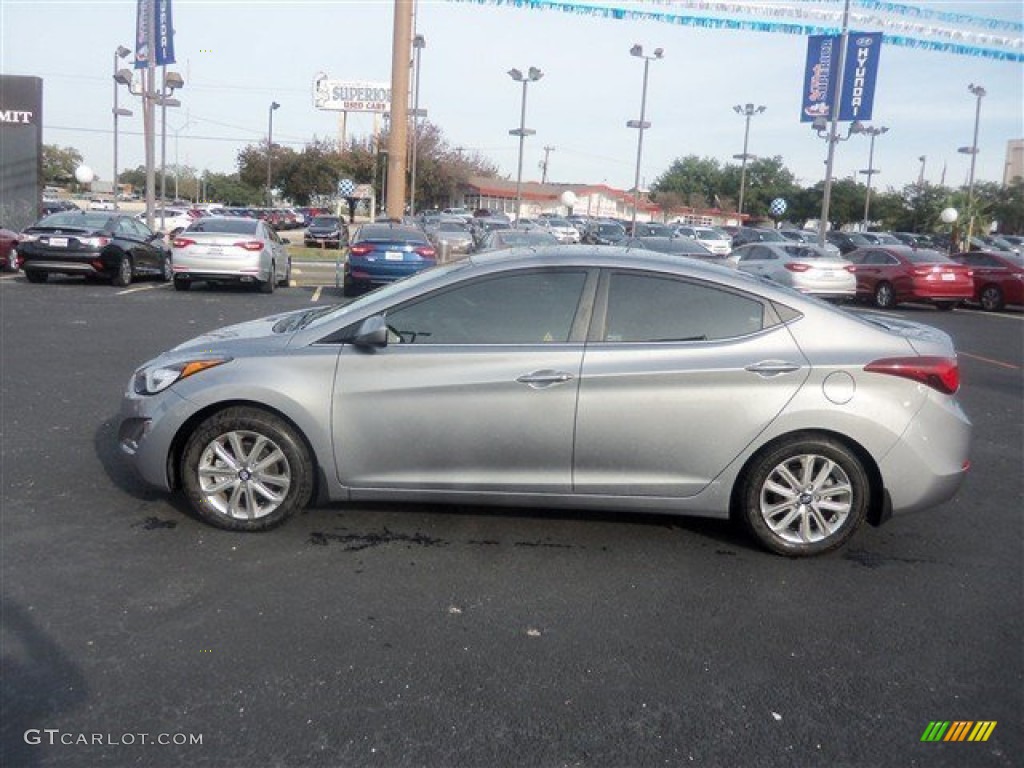 2015 Elantra SE Sedan - Titanium Gray Metallic / Black photo #4