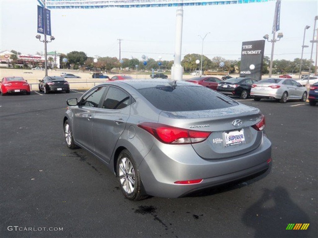 2015 Elantra SE Sedan - Titanium Gray Metallic / Black photo #5