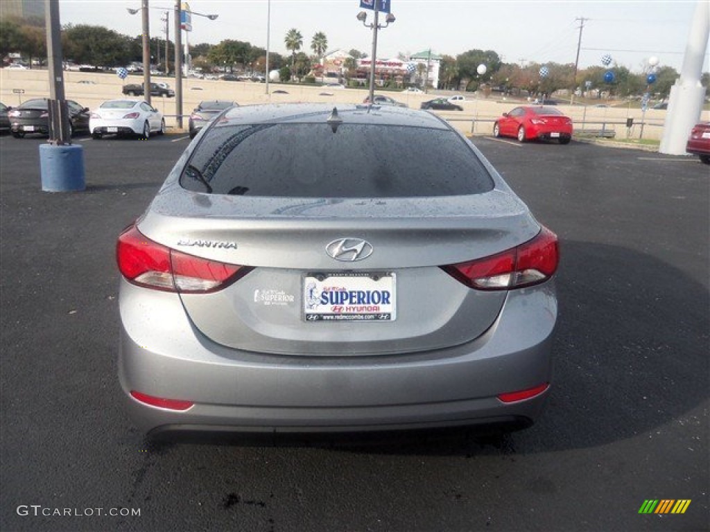 2015 Elantra SE Sedan - Titanium Gray Metallic / Black photo #7