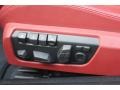 Vermillion Red Nappa Leather Controls Photo for 2012 BMW 6 Series #99819314