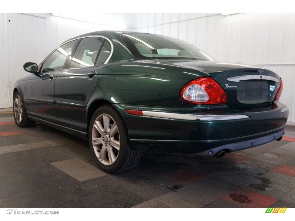 2003 X-Type 3.0 - British Racing Green / Sand photo #10