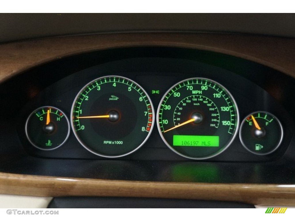 2003 Jaguar X-Type 3.0 Gauges Photos