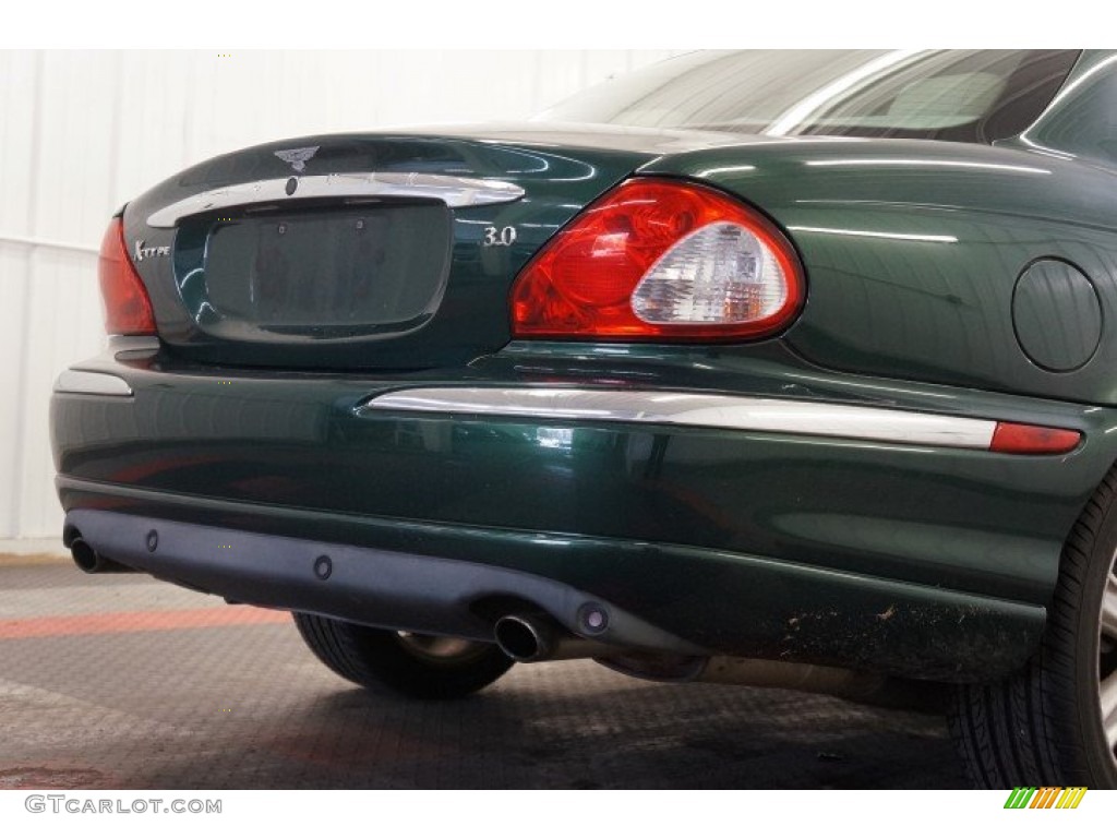 2003 X-Type 3.0 - British Racing Green / Sand photo #53
