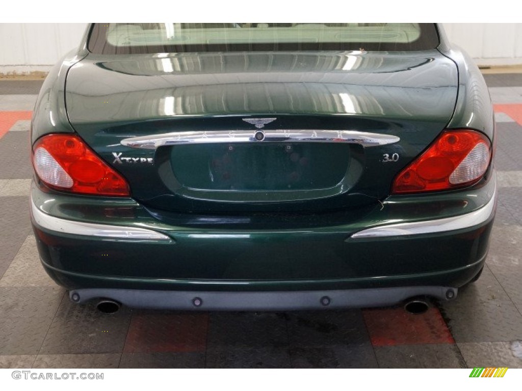 2003 X-Type 3.0 - British Racing Green / Sand photo #54