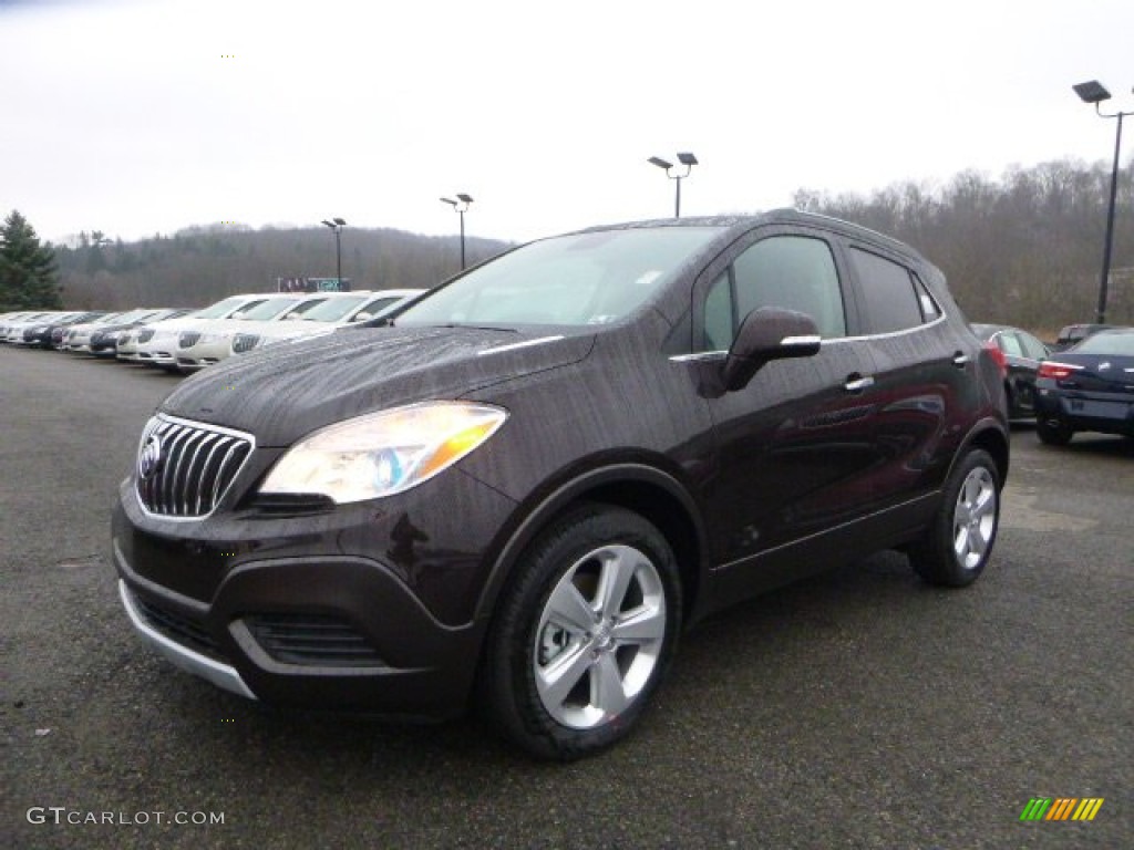 Deep Espresso Brown Metallic 2015 Buick Encore FWD Exterior Photo #99821369