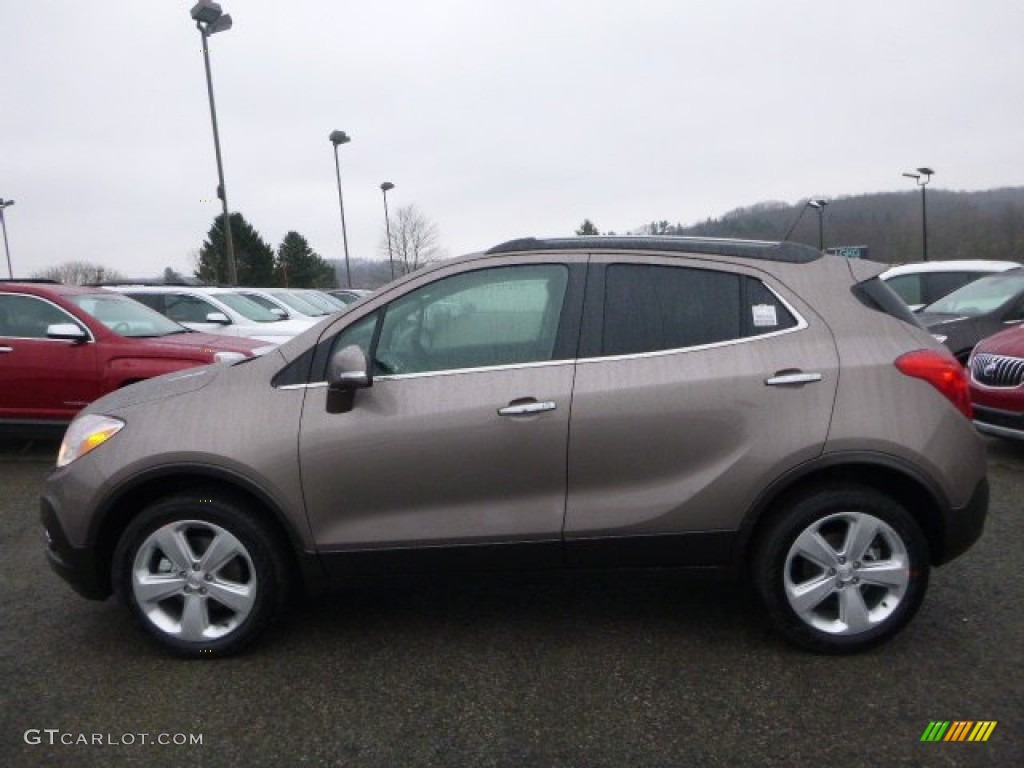 Cocoa Silver Metallic 2015 Buick Encore Convenience Exterior Photo #99821786