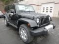 2015 Black Jeep Wrangler Unlimited Sahara 4x4  photo #8