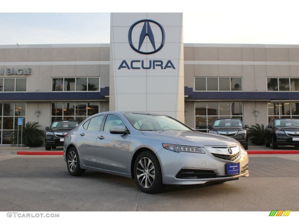 2015 TLX 2.4 - Slate Silver Metallic / Graystone photo #1