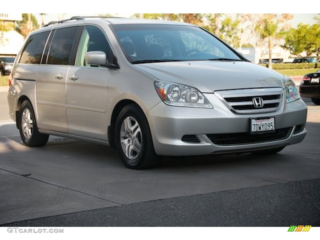 2005 Odyssey EX-L - Silver Pearl Metallic / Gray photo #1