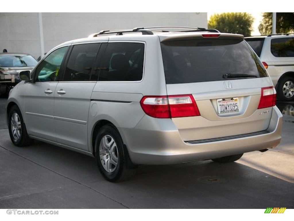 2005 Odyssey EX-L - Silver Pearl Metallic / Gray photo #2