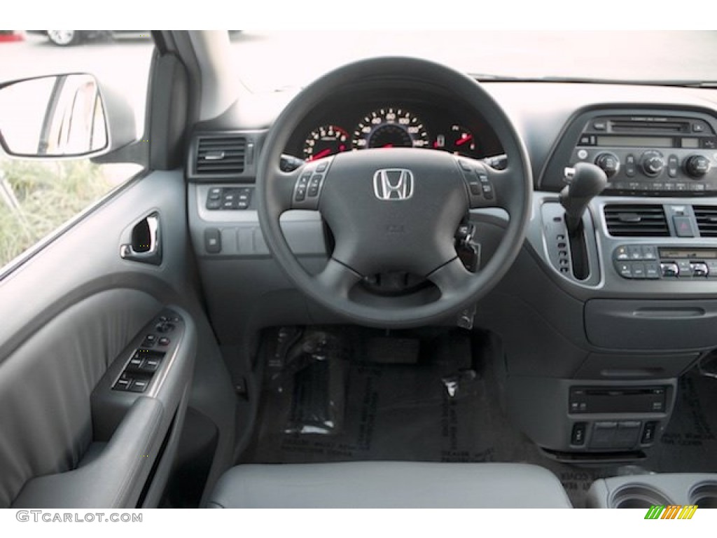 2005 Odyssey EX-L - Silver Pearl Metallic / Gray photo #5