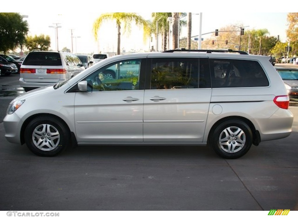 2005 Odyssey EX-L - Silver Pearl Metallic / Gray photo #9