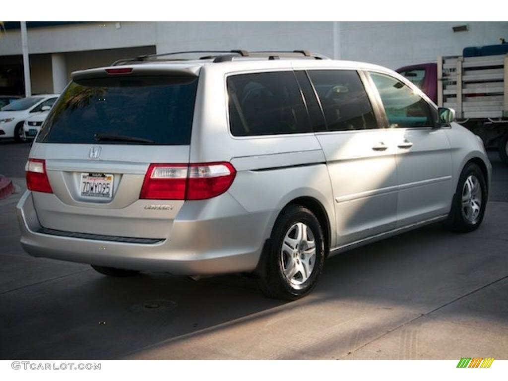 2005 Odyssey EX-L - Silver Pearl Metallic / Gray photo #11