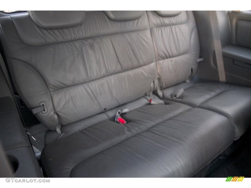 2005 Odyssey EX-L - Silver Pearl Metallic / Gray photo #24