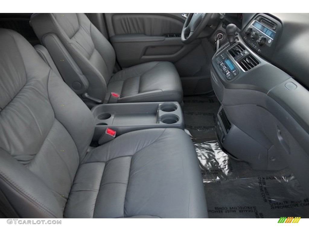 2005 Odyssey EX-L - Silver Pearl Metallic / Gray photo #26