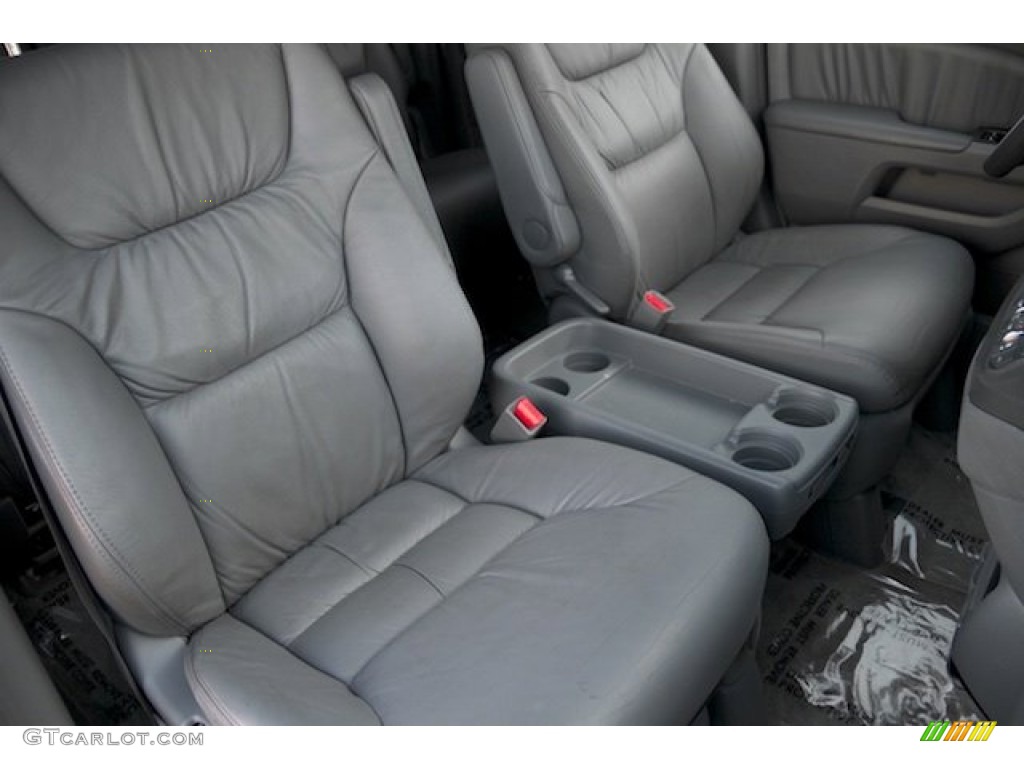 2005 Odyssey EX-L - Silver Pearl Metallic / Gray photo #28