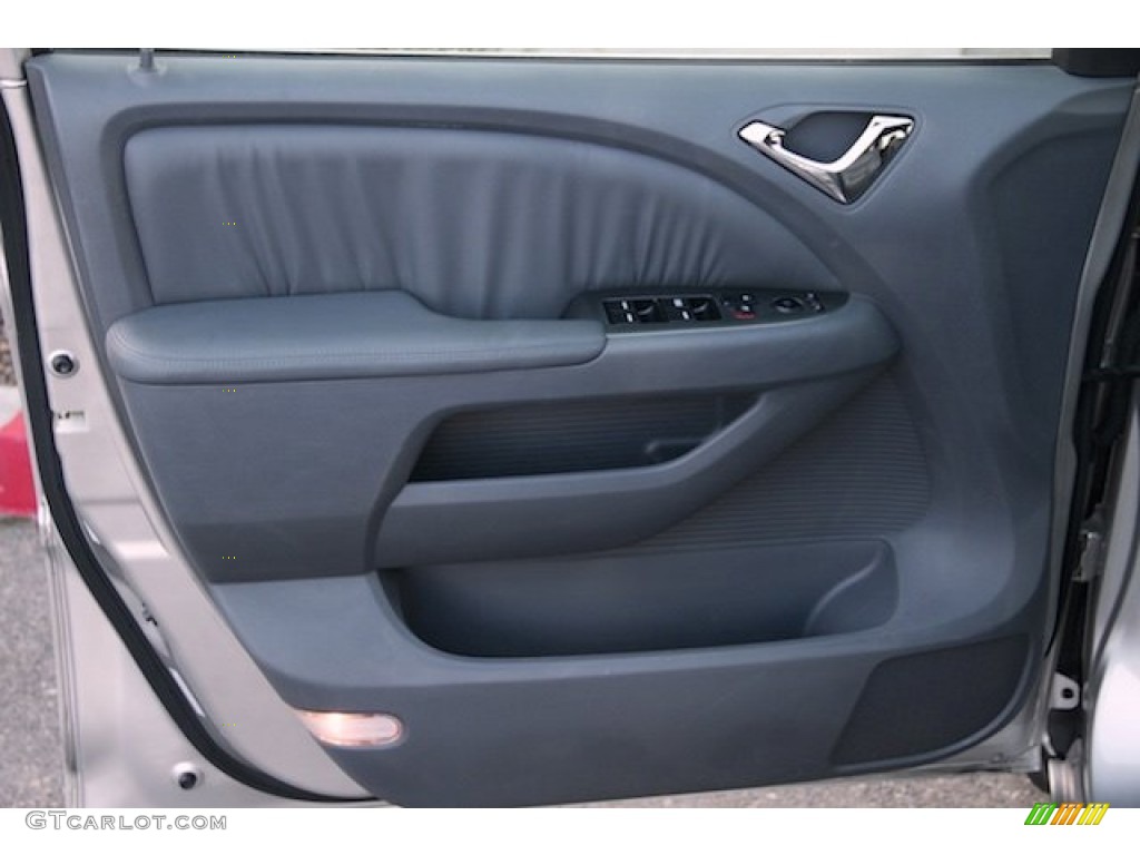 2005 Odyssey EX-L - Silver Pearl Metallic / Gray photo #30