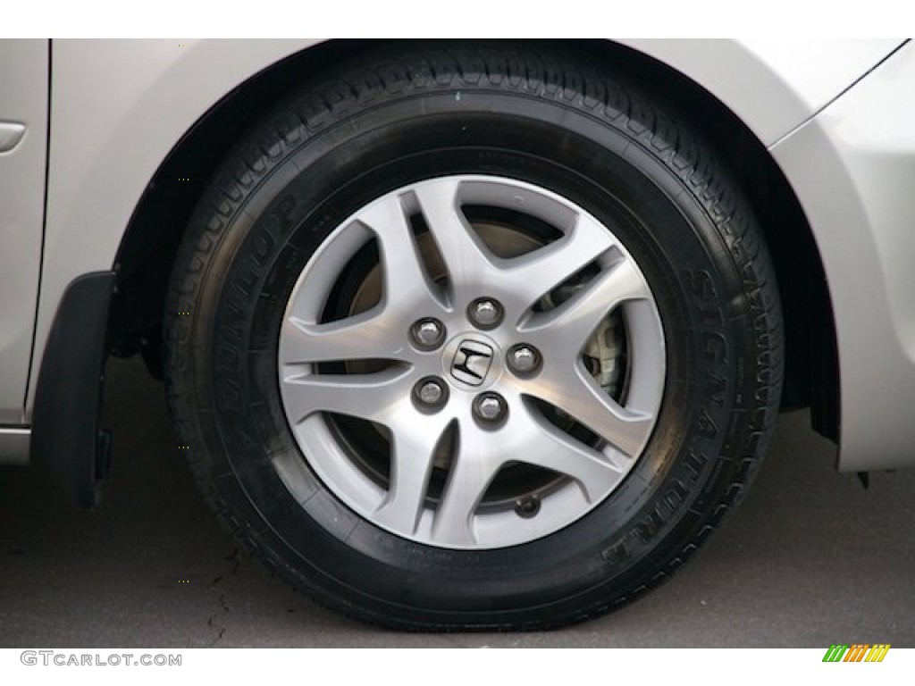 2005 Odyssey EX-L - Silver Pearl Metallic / Gray photo #34